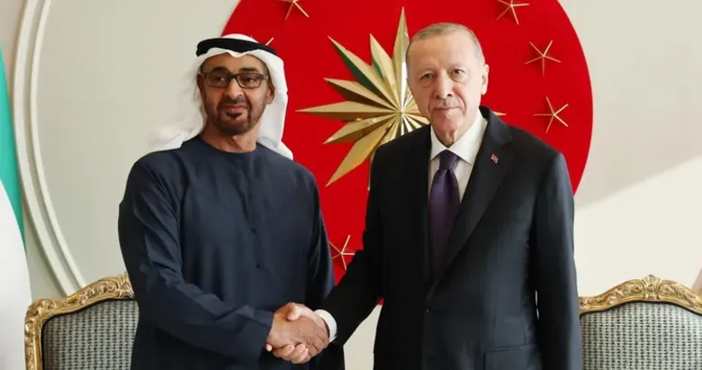 Başkan Erdoğan, BAE Devlet Başkanı Al Nahyan ile görüştü