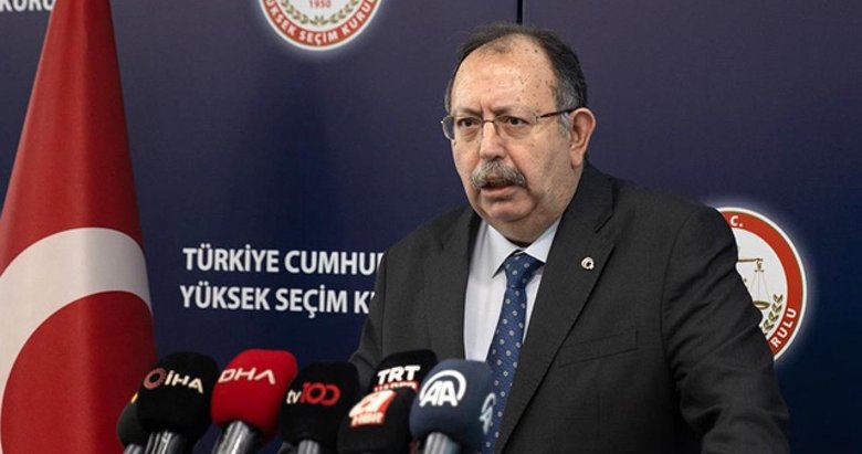 YSK Başkanı Yener’den seçim açıklama: Katılım oranının yüzde 78.11