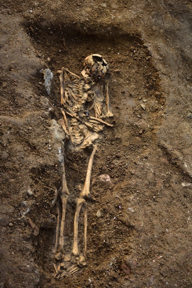 Haydarpaşa’da 1.000 yıllık iskelet bulundu