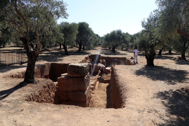 Aydın’daki Nysa Antik Kenti’nde 1800 yıllık çeşme bulundu