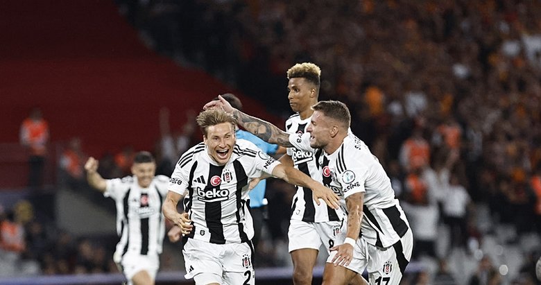 Süper Kupa süper skorla Beşiktaş’ın oldu