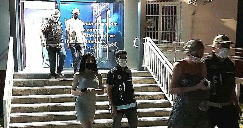 Nazilli’de gece yarısı fuhuş operasyonu