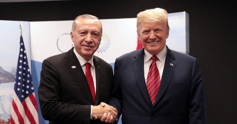 Başkan Erdoğan Trump ile görüştü