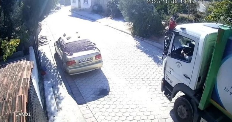 Denizli’de yaşlı kadının önlem için taktırdığı kamera son anlarını böyle kayıt altına aldı!