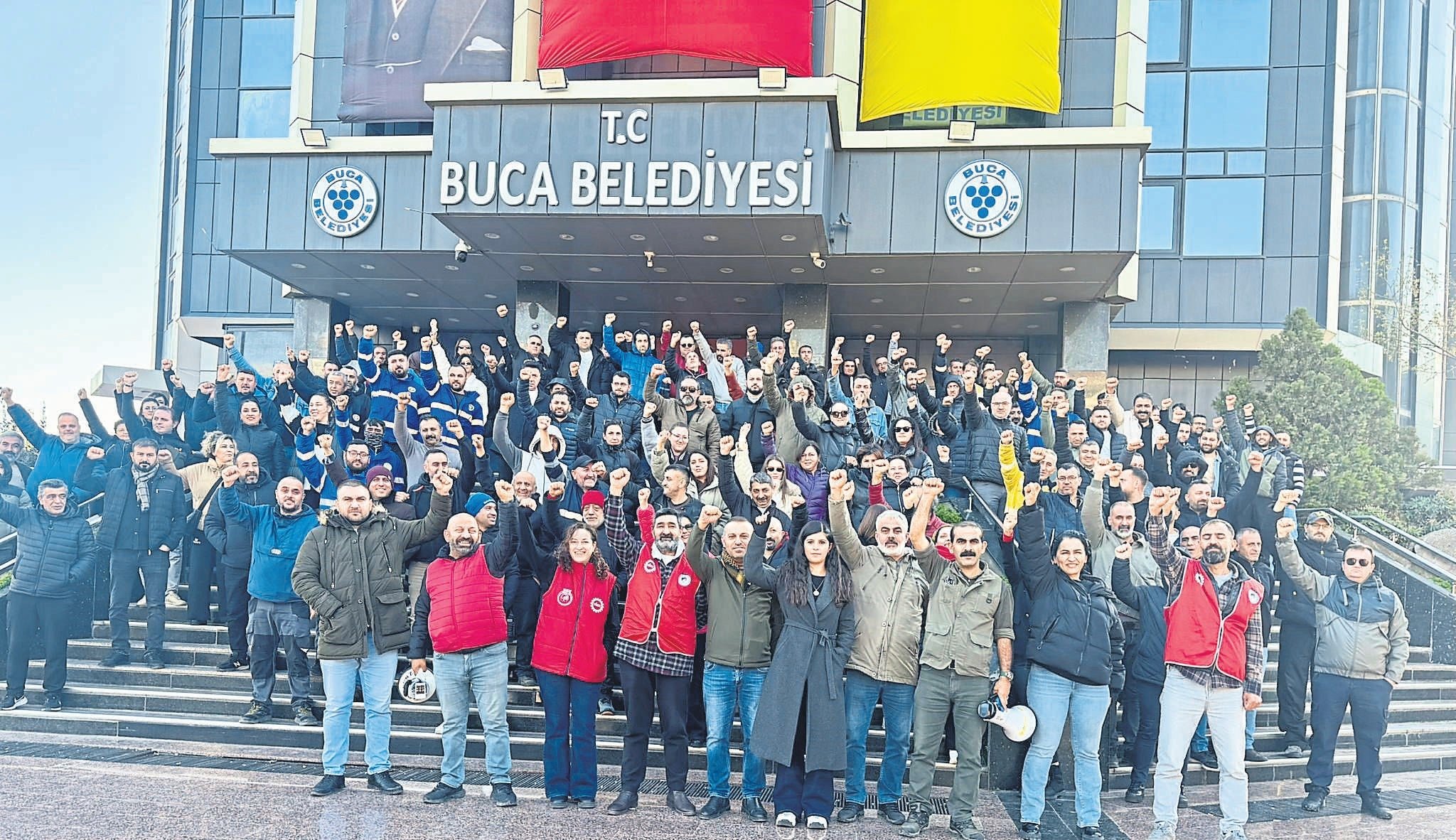 İzmir Buca Belediyesi’nde işçiler maaşsız kaldı
