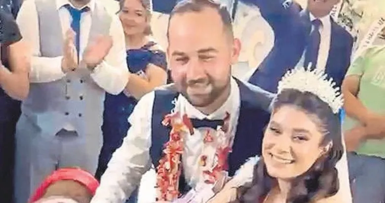 Takı merasiminde dişi buzağı sürprizi