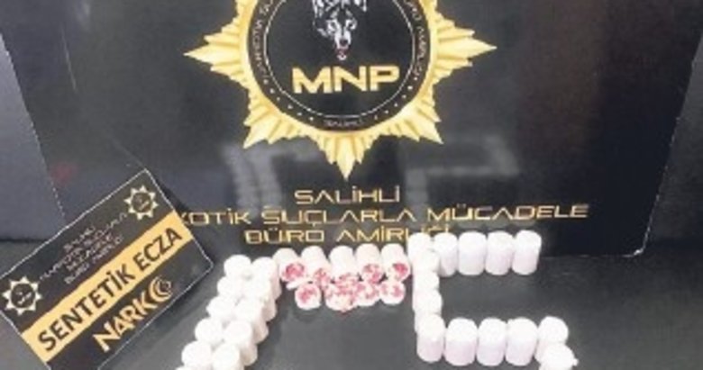 Manisa polisi zehir tacirlerine operasyon gerçekleştirdi