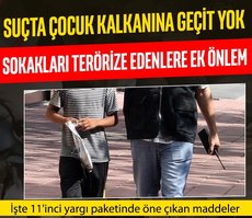 Suçta çocuk kalkanına geçit yok!