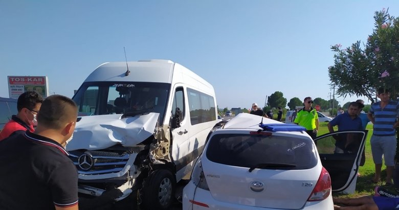 Muğla’da minibüsle otomobil çarpıştı: 1 ölü