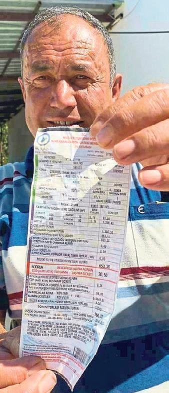 2 aydır suyu akmayan camiye 764 TL fatura