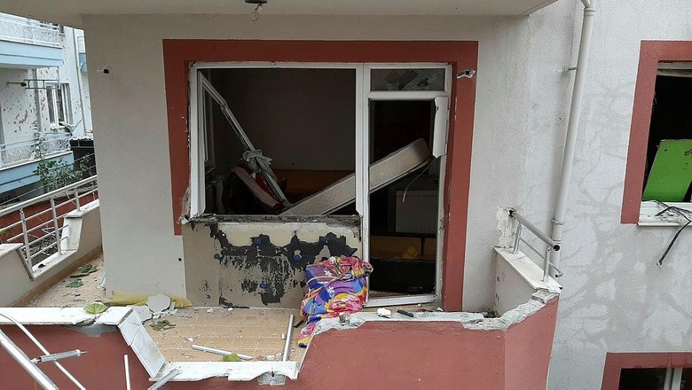 Balıkesir’de doğalgaz patlaması! 9 daire hasar gördü