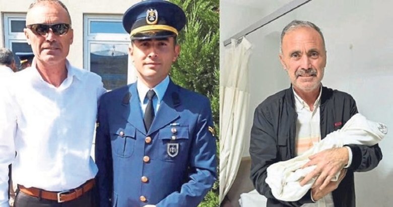 Düşen uçakta şehit olan askerin bebeği doğdu