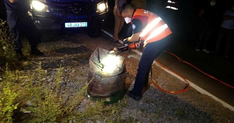 Pınar Gültekin’in cesedi bu bidonun içerisinden çıktı! Cani katil üzerine beton dökmüş