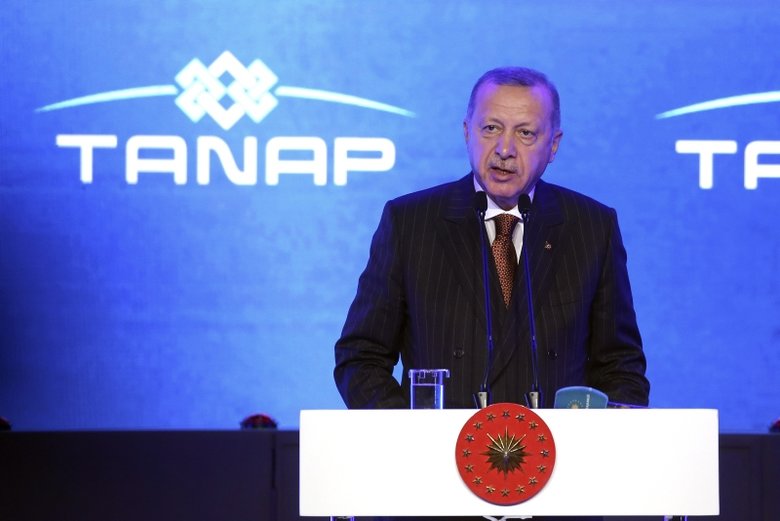 TANAP Avrupa Bağlantısı Başkan Erdoğan’ın katılımıyla Avrupa’ya bağlandı