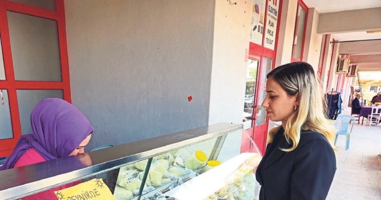 Peynire kadın dokunuşu