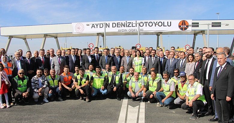 Aydın-Denizli Otoyolu hizmete girdi