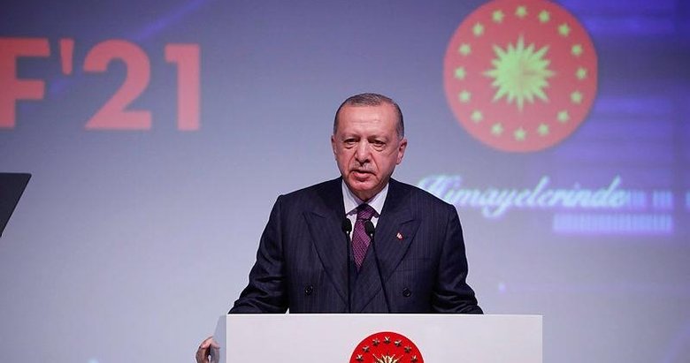 Başkan Erdoğan’dan İstanbul’da düzenlenen Uluslararası Savunma Sanayii Fuarı’nda önemli mesajlar