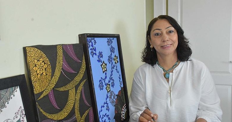 İlknur Çoban Anadolu kültürünü resme döküyor