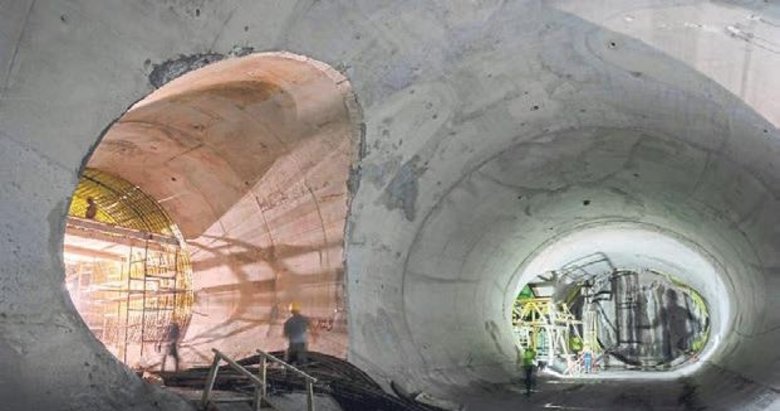 Narlıdere Metro tüneli Sehitlik Istasyonu’nda