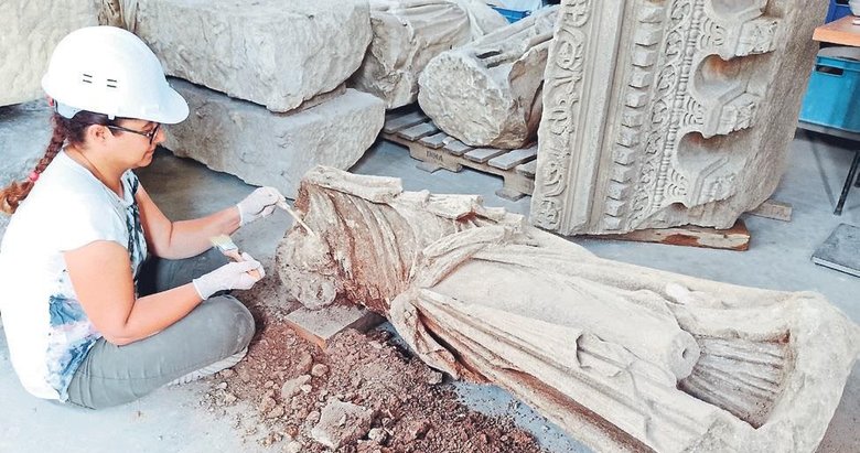 22 asırlık ilham perisi Muğla’da bulundu