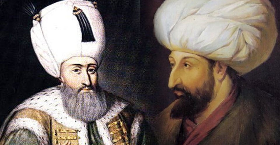 Osmanlı padişahları Kanuni Sultan Süleyman ve Fatih Sultan Mehmed’in portreleri herkesi şaşırttı