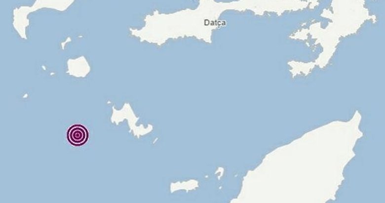 Datça’da 4.9 büyüklüğünde deprem