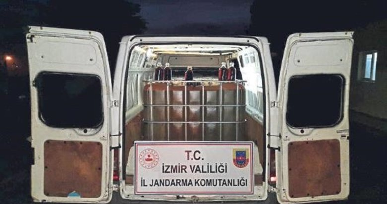 3 ton kaçak akaryakıt ele geçirildi