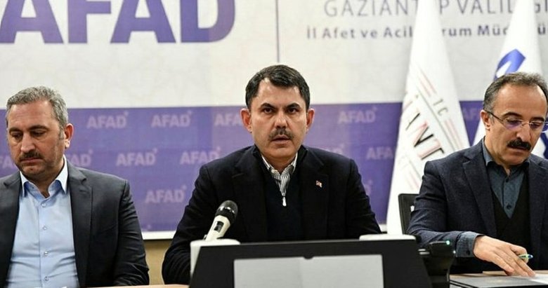Bakan Kurum’dan deprem açıklaması! 1000 kilometrekarelik bir alanı etkiledi