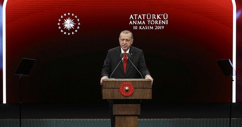Başkan Erdoğan’dan Beştepe’de düzenlenen Atatürk’ü anma töreninde önemli açıklamalar