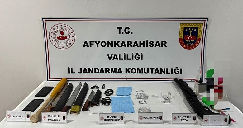 Afyonkarahisar’da uyuşturucu operasyonu: 6 kişi yakalandı
