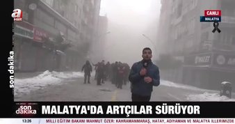 Malatya’da 5.8 büyüklüğünde deprem