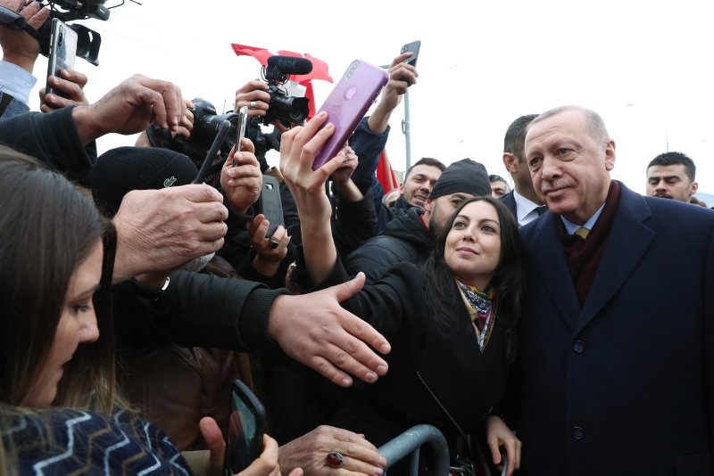 Başkan Erdoğan’a Cenevre’de yoğun ilgi