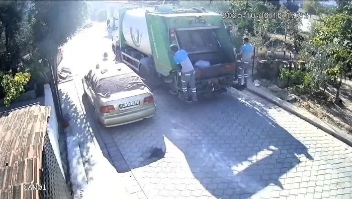 Denizli’de yaşlı kadının önlem için taktırdığı kamera son anlarını böyle kayıt altına aldı!