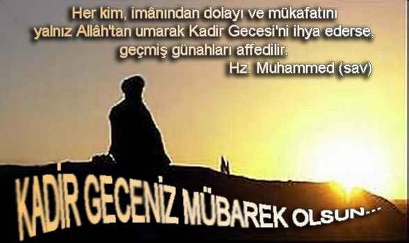 Resimli Kadir Gecesi mesajları! 2024 Instagram, Facebook, WhatsApp'ta paylaşmalık kandil mesajları...