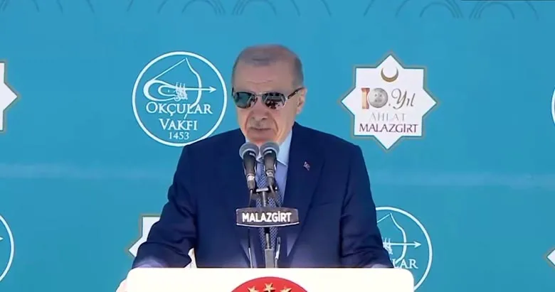 Son dakika: Başkan Erdoğan’dan 955. Yıl Anadolu’nun Fethi Malazgirt 1071 Anma Programı’nda önemli açıklamalar