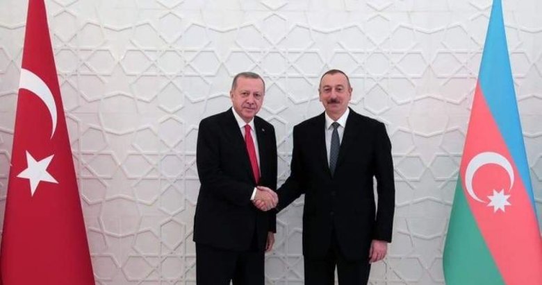 Başkan Erdoğan, Azerbaycan Cumhurbaşkanı Aliyev’i kutladı