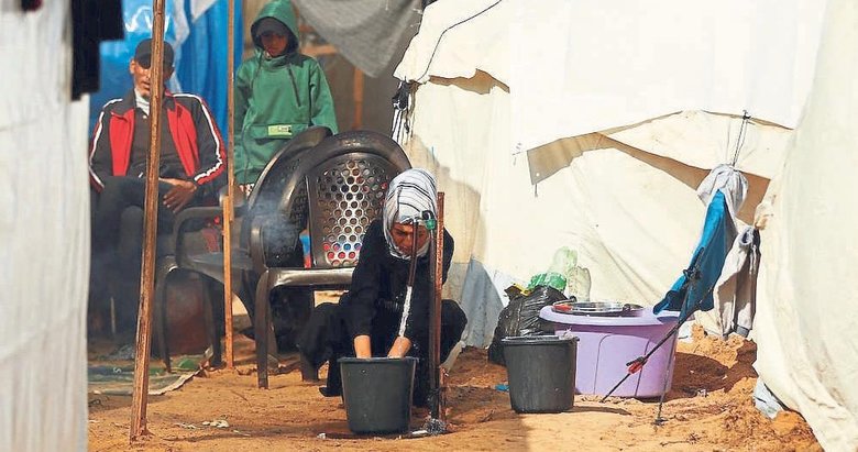 Filistinlilere temiz su zulmü