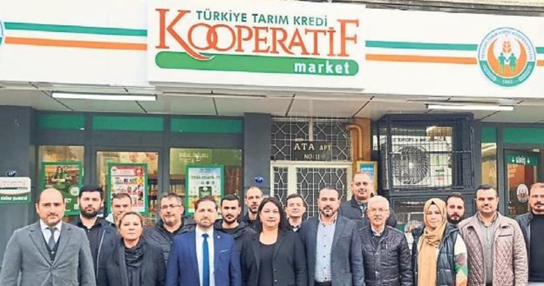 Tire’de ikinci Tarım Kredi Marketi’nin açılışı yapıldı