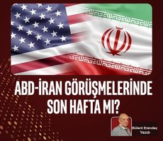 ABD-İran görüşmelerinde son hafta mı?