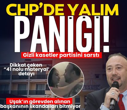 Uşak’ta Yalım paniği!