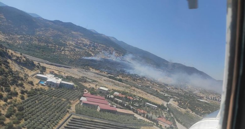 İzmir’deki orman yangını kontrol altında
