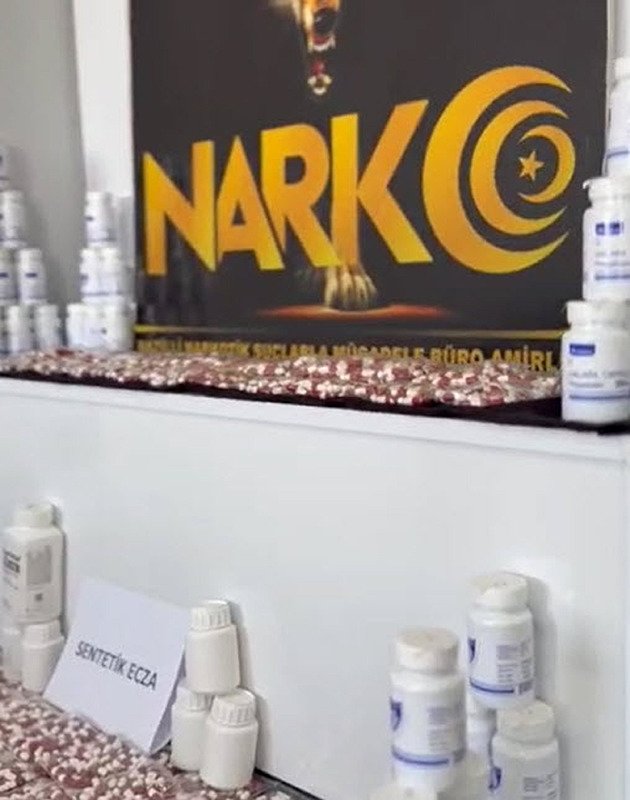 Aydın’da 7 bin sentetik hap ele geçirildi