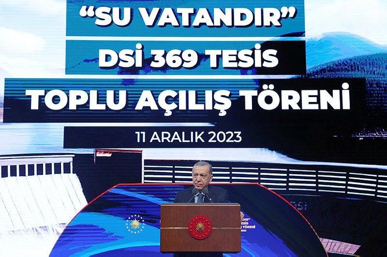 Erdoğan 369 tesisin toplu açılışında konuştu: Tedbirlerle israfın önüne geçelim!