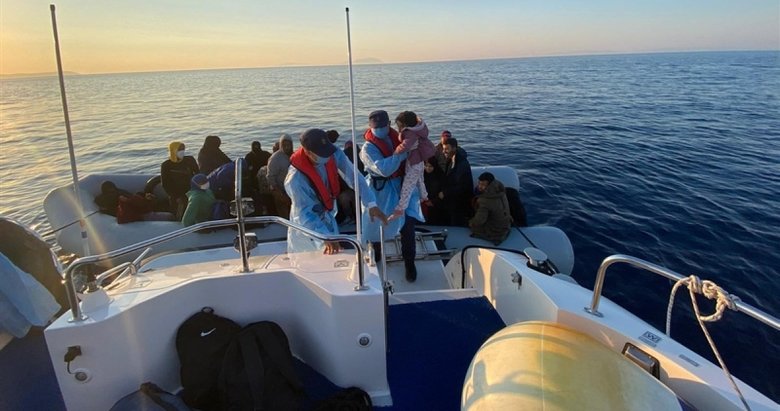 İzmir’de göçmen operasyonu! 105 kaçak göçmen kurtarıldı