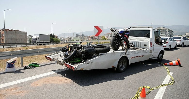 İzmir’de iki motosiklet devrildi: 1 ölü, 1 yaralı