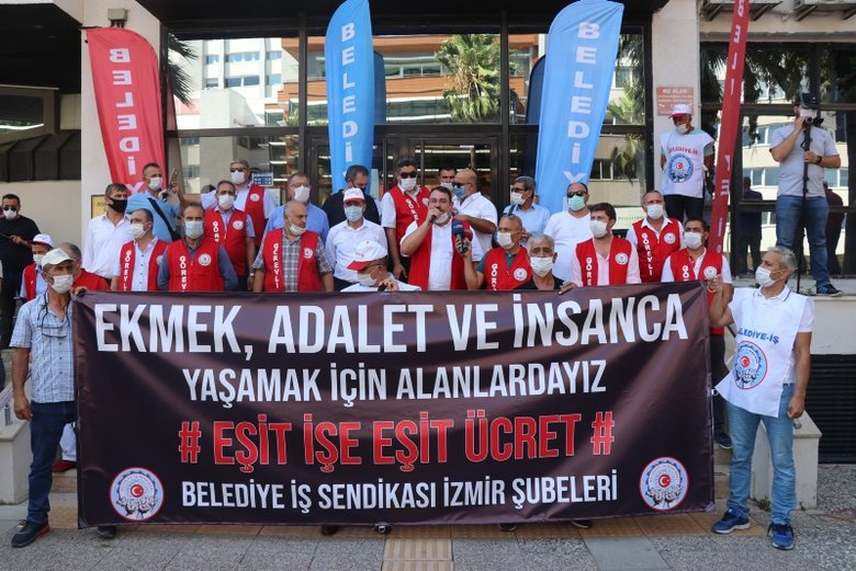 İzmir Büyükşehir Belediyesi’ne grev kararı asıldı