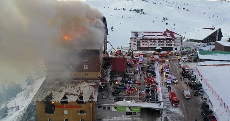 Kartalkaya’da kayak merkezinde yangın faciası: 10 kişi hayatını kaybetti