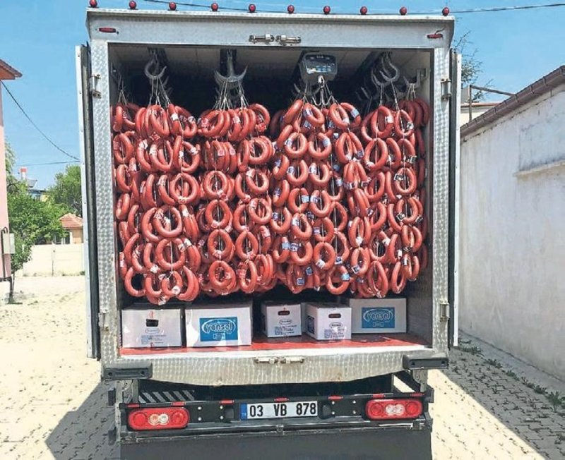 Kara listenin başı Afyon sucuğu
