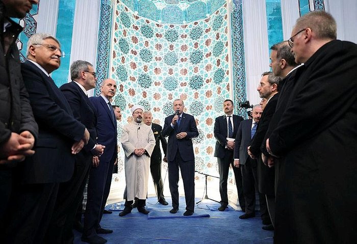 Başkan Erdoğan’dan Barbaros Hayreddin Paşa Camii açılışında önemli mesajlar