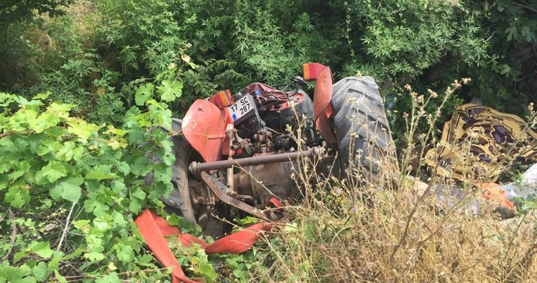 Çanakkale’de traktör devrildi: 1 ölü
